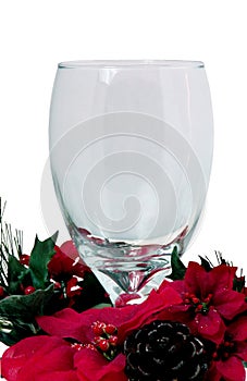 Glass Christmas Goblet