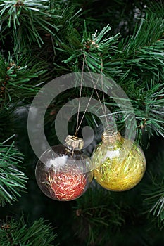 Glass Christmas-tree decoration