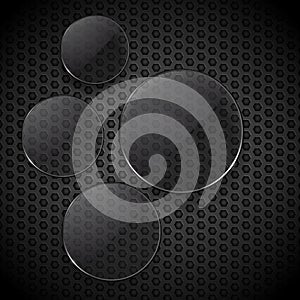 Glass circle infographic2