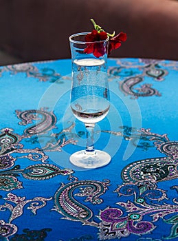 Glass of clean water