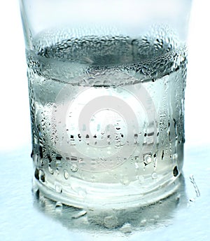 Glass of cold water