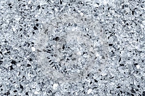 Glass cullet texture background