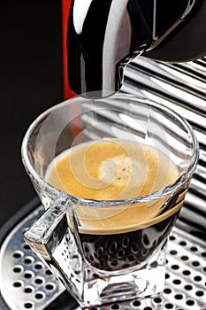 Glass Cup Coffee Espresso Machine Maker