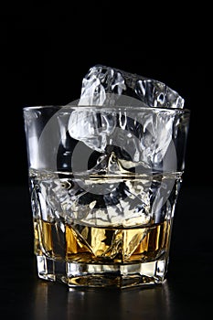 Glass Cup With Whisky