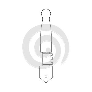 glass cutter icon vector