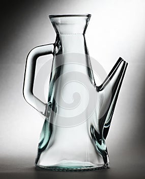 Glass decanter photo
