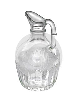 Glass decanter for oil