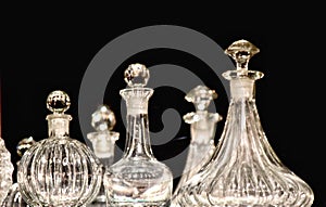 Glass decanters