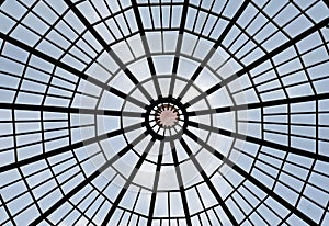 Glass dome structure, bottom view, Rio