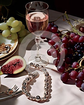 Glass drink red alcohol wine food grapes