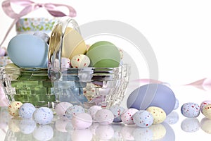 Glass Easter Basket