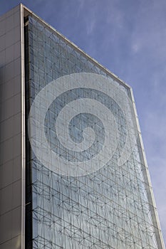 Glass facade on Corporate headquaters