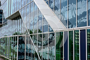 Glass facade in 3D