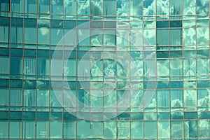 glass facade texture, background