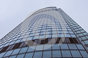 Glass facade texture, background