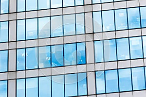 Glass facade texture