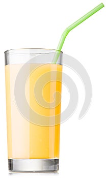 Glass of fresh fruit juice