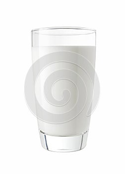 Glass of fresh milk