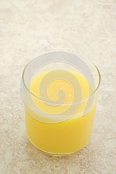 Glass of Fresh Orange Juice