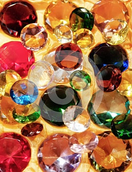 Glass gems photo