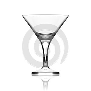 Glass Goblet For Martini Vermouth Cocktails photo