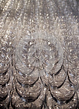 Glass Goblets Background