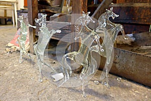 Glass horses