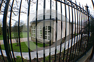 Glass house behind bars