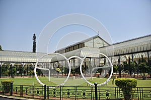 Glass house at Lalbagh Botanical Gardens, Bangalore, Karnataka