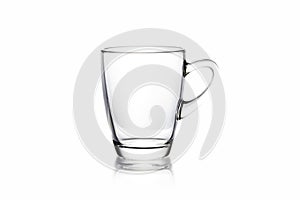 Glass isolated on a white background