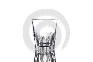 Glass isolated on a white background