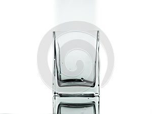 A glass isolated on white background