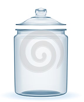 Glass jar