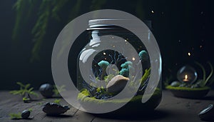 In a Glass Jar: The Hidden Microworld