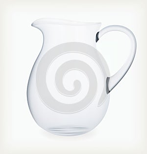 Glass jug