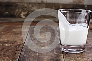 Glass of Kefir Milk