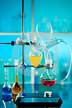 Glass laboratory apparatus