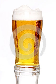 Glass of lager