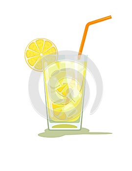 glass of lemonade