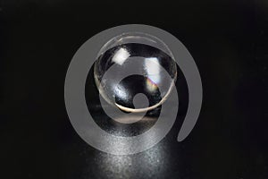 Glass marble ball