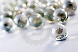 Glass marbles balls