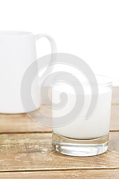 Glass of milk