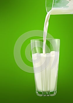 Glass of milk