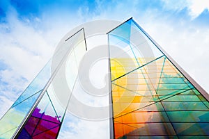 Glass monument in Liechtenstein