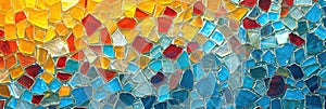 Glass Mosaic abstract background Stained glass abstract background