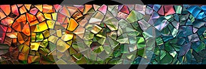 Glass Mosaic abstract background Stained glass abstract background