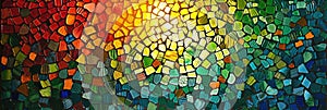 Glass Mosaic abstract background Stained glass abstract background