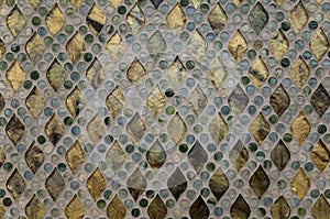 Glass mosaic pattern