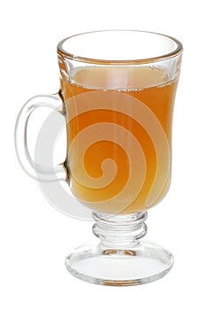 Glass Of Mulled Apple Cider