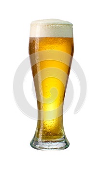 Glass og lager beer